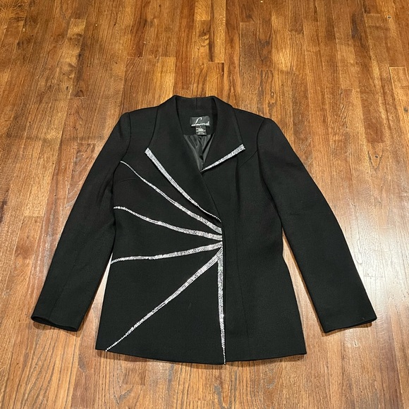 Liorah Black Knit Women’s Blazer - Picture 1 of 7